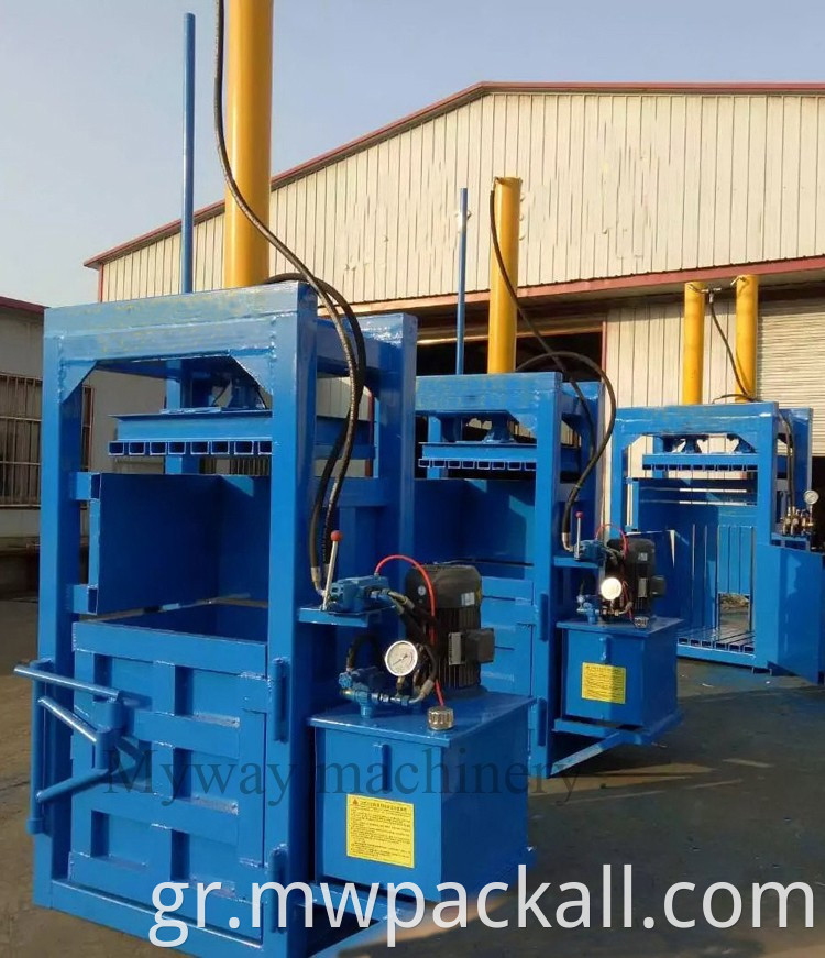 China Hydraulic Baler Machine/ Waste Cotton Baling Press Machine/Baler with ce